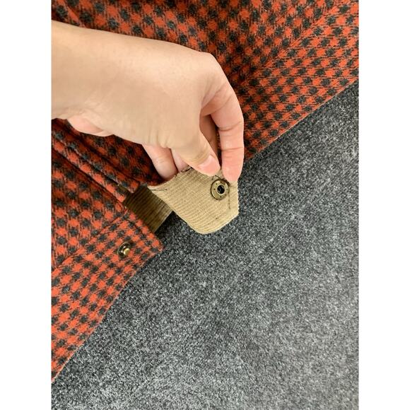 Faherty Women’s Jacket Wool Blend Corduroy Plaid Size Small - Picture 9 of 14